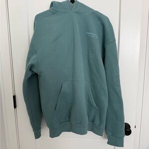 Comfrt Kindess matters Men's Teal Hoodie